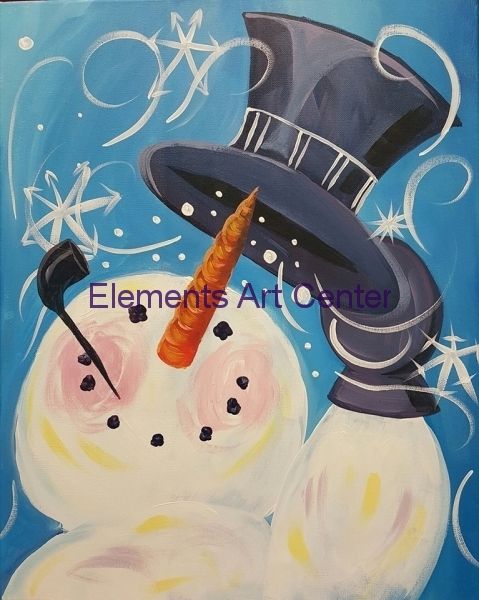 "Frosty's Hat" Paint Night!