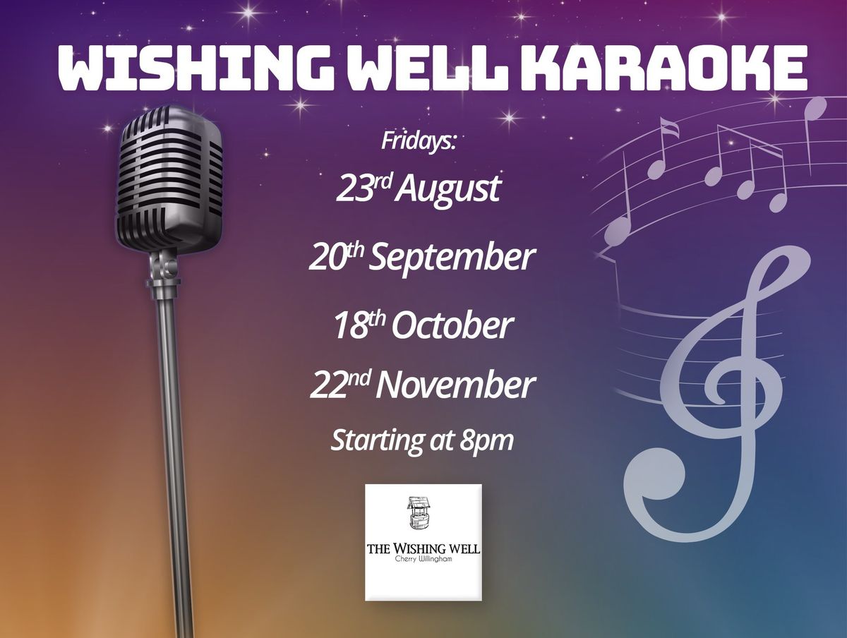 Karaoke at The Wishing Well, Cherry Willingham