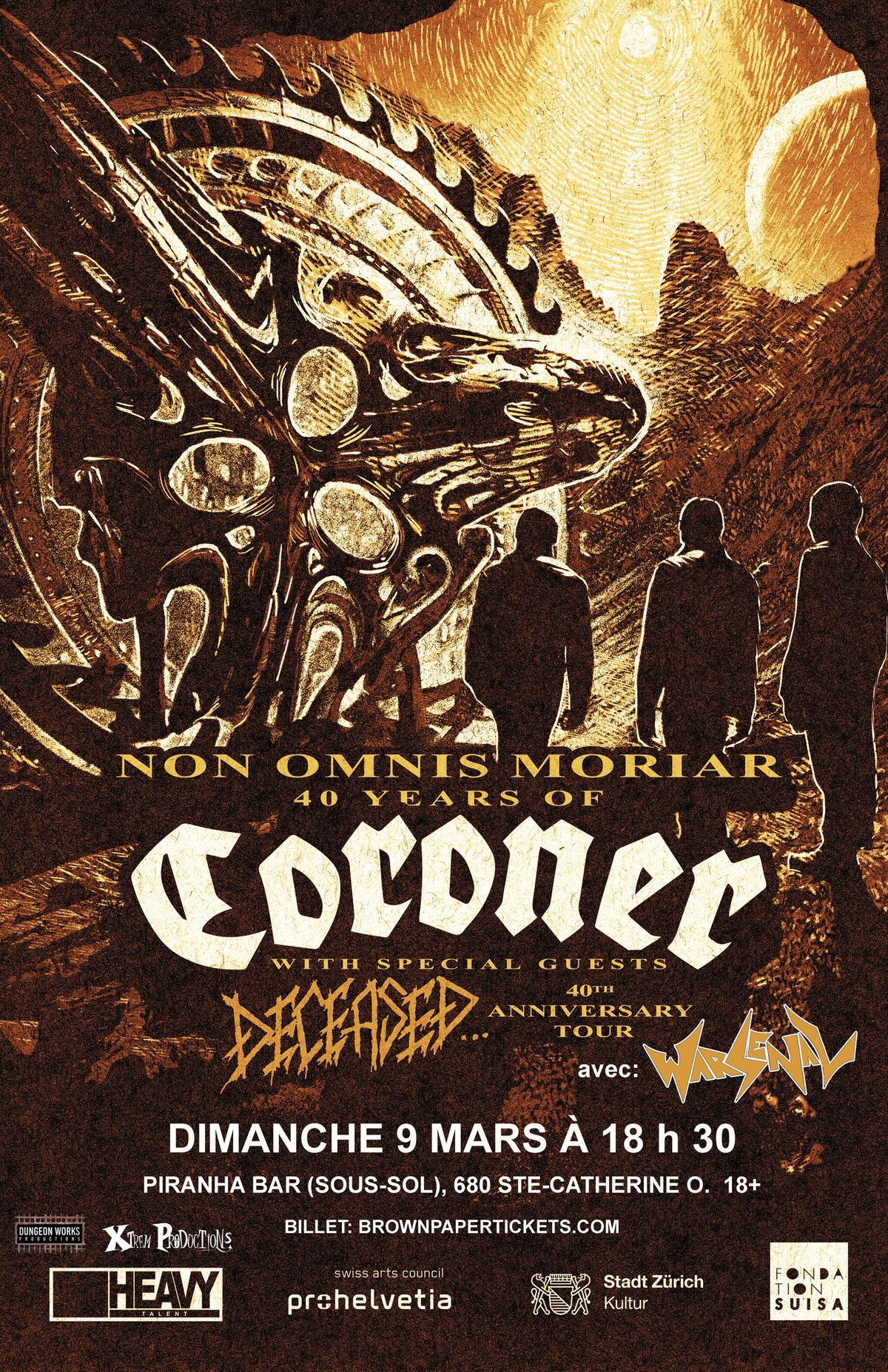 Coroner, Deceased + Warsenal