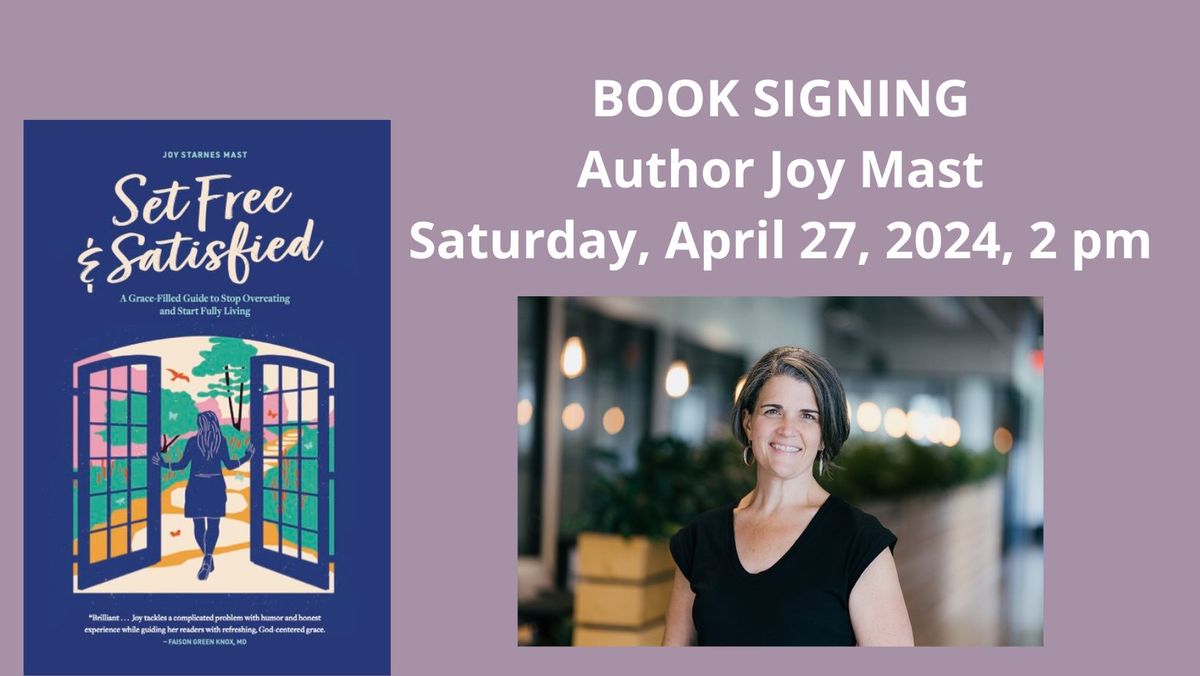 Book Signing with Author Joy Mast