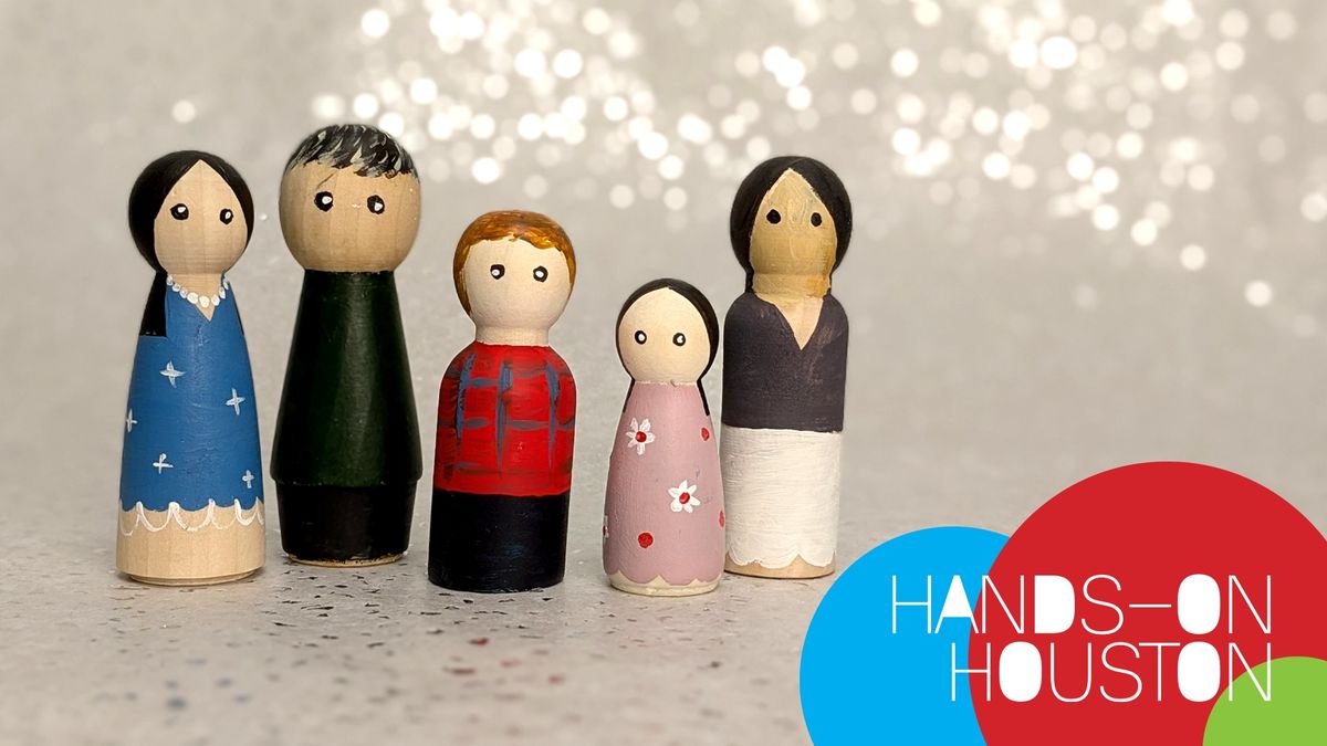 HANDS-ON HOUSTON: PEG DOLL FAMILIES