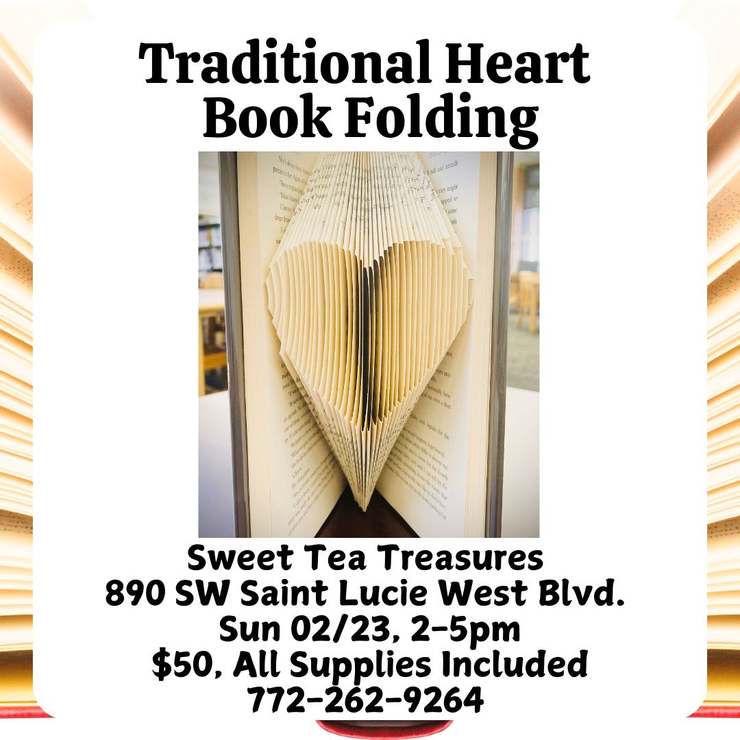 Traditional Heart Book Folding 