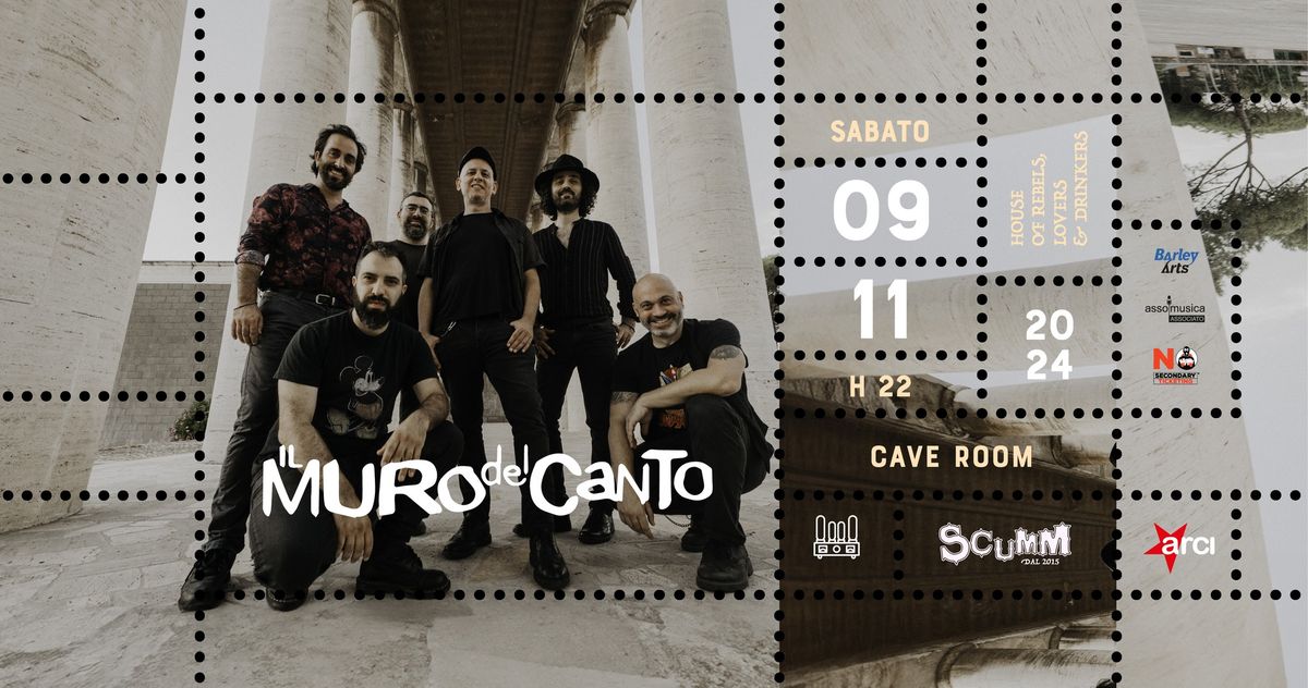 il Muro del Canto live @ Scumm Cave Room \u2022 Sab 09\/11