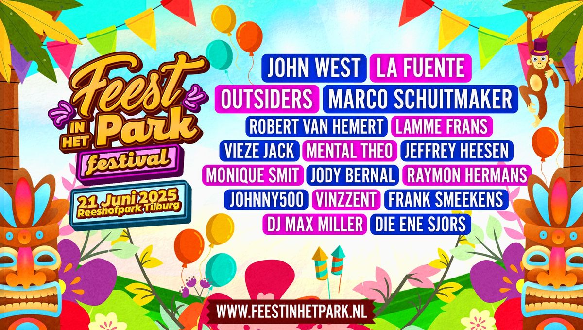 Feest In Het Park Festival 2025