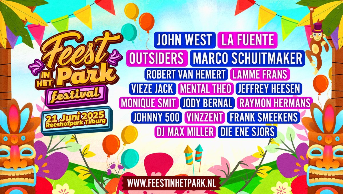 Feest In Het Park Festival 2025