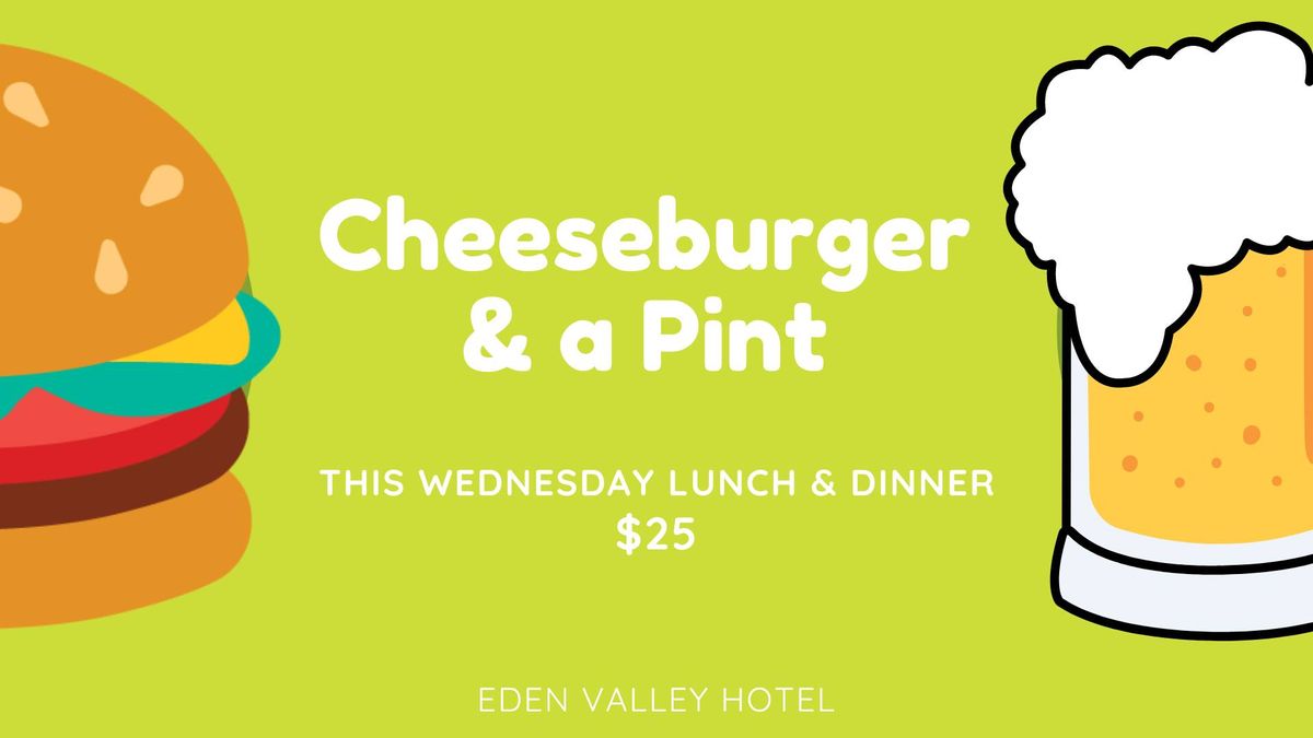 Wednesday $25 Burgers & Beer