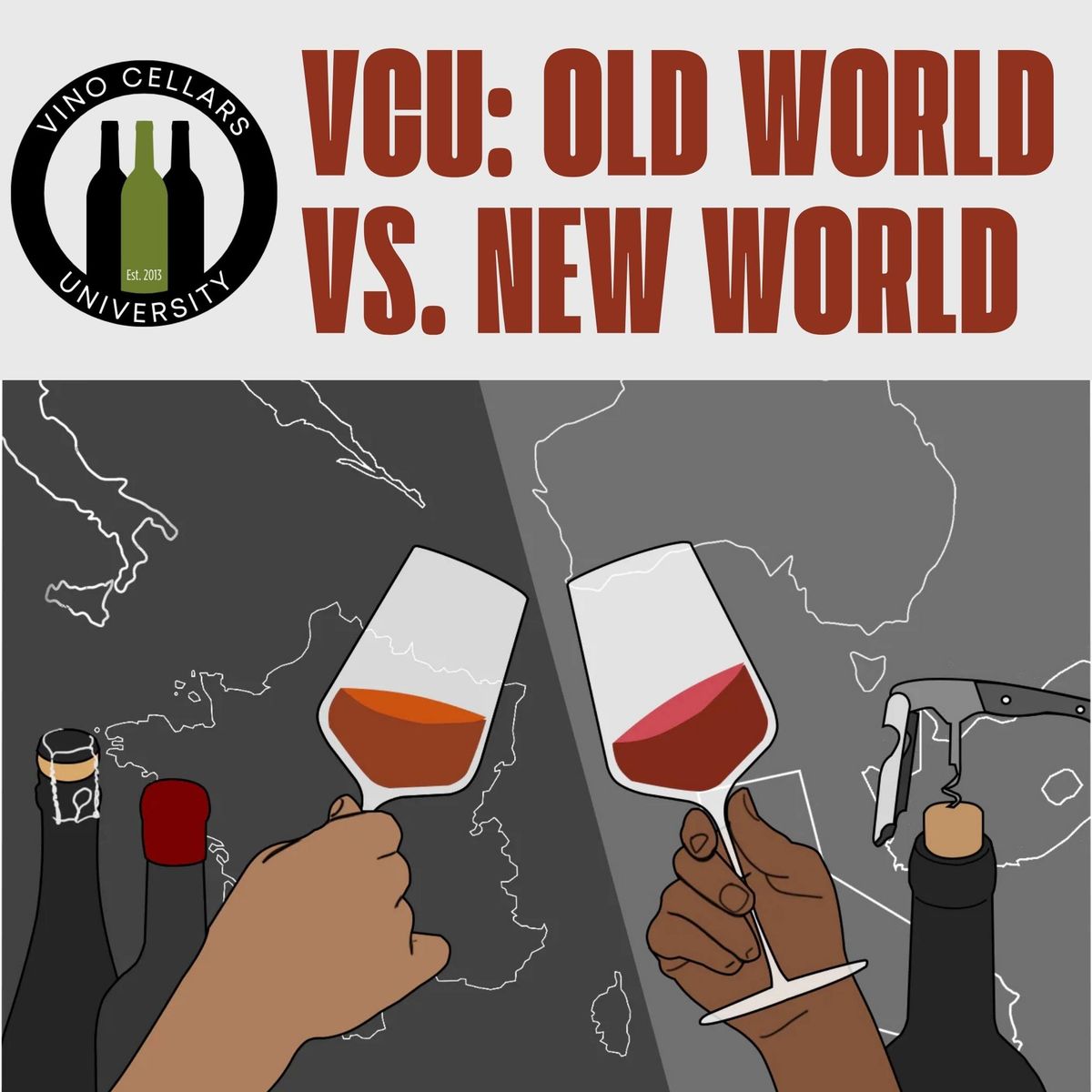 Vino Cellars University: Old Word vs. New World | 1\/22