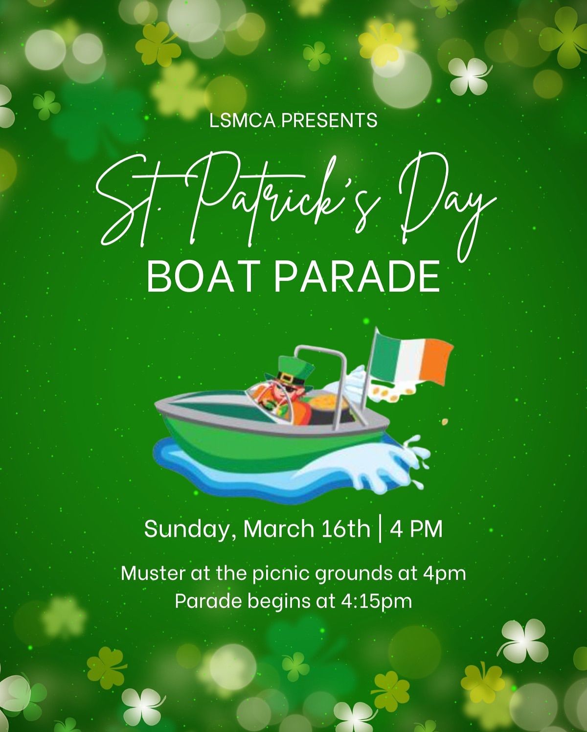 St. Patty\u2019s Day Boat Parade