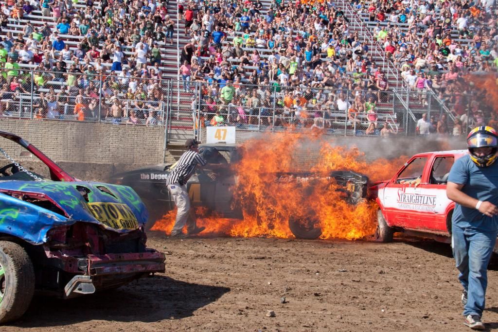 Waukesha County Fair Demolition Derby All Classes