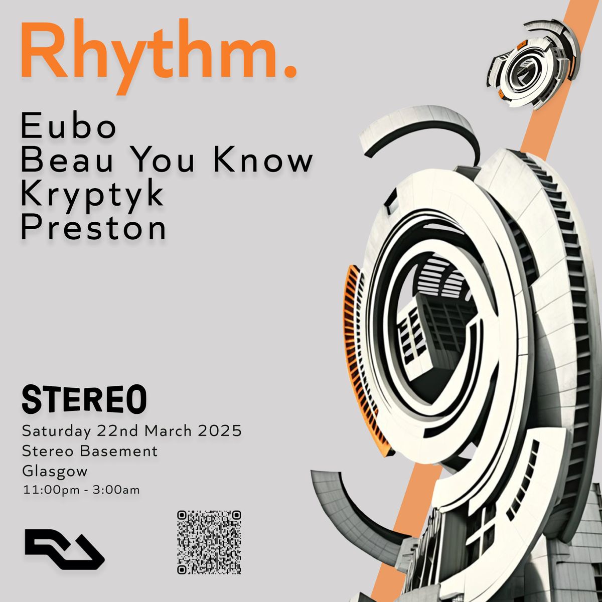 RHYTHM.: Eubo \/\/ Beau You Know \/\/ Kryptyk \/\/ Preston