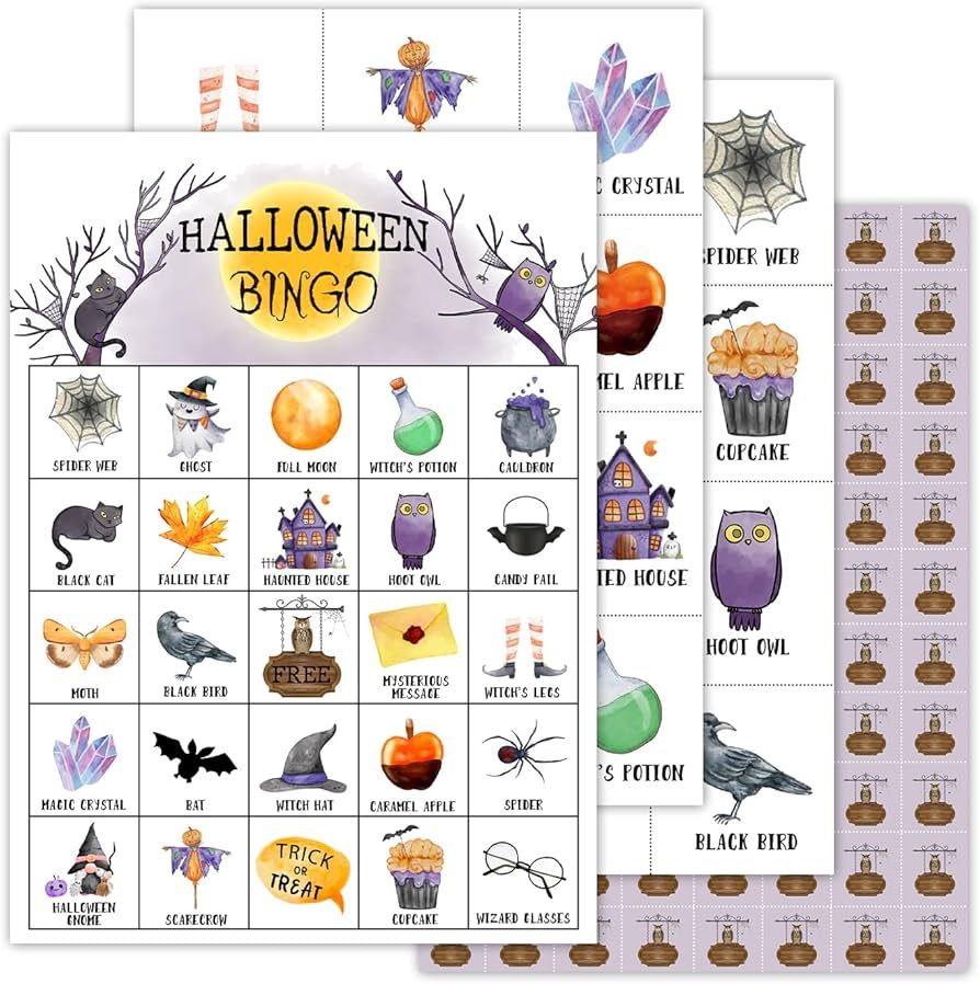 Halloween Bingo Party