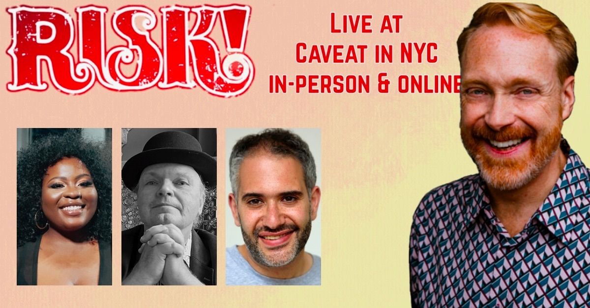 RISK! Live Show and Story Slam in New York - 3\/27\/25