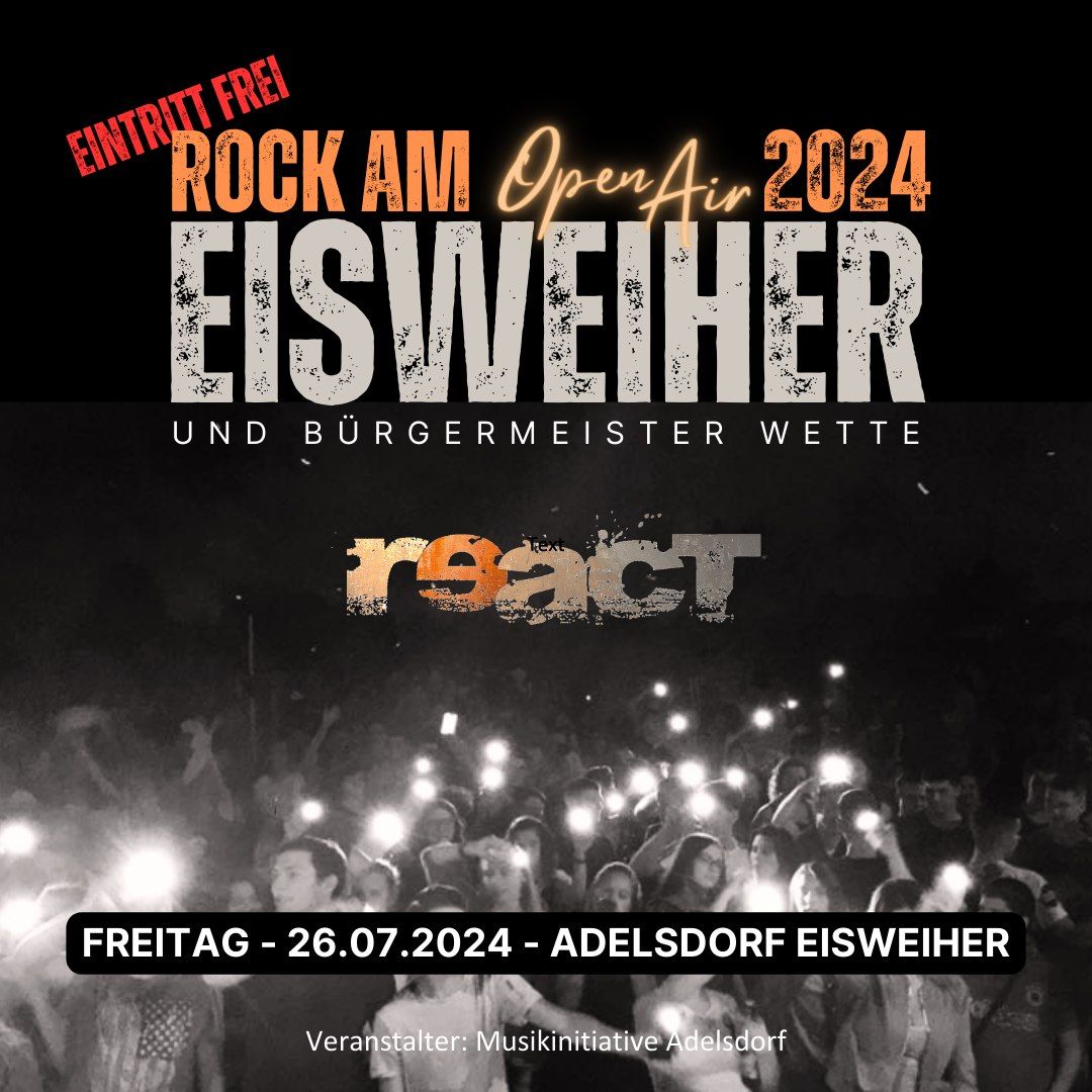 ReAct LIVE @ Rock am Eisweiher