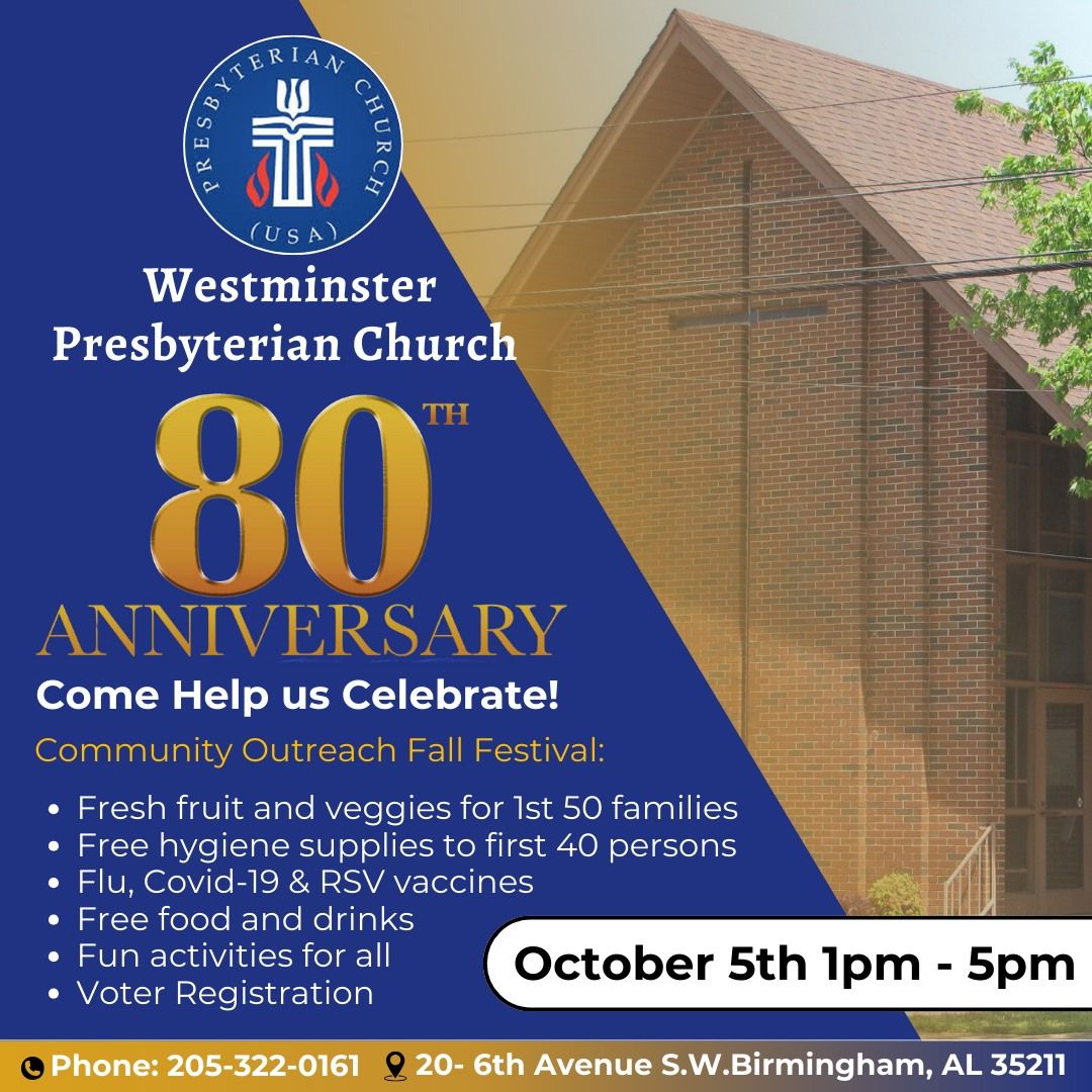 80th Anniversary: Fall Festival