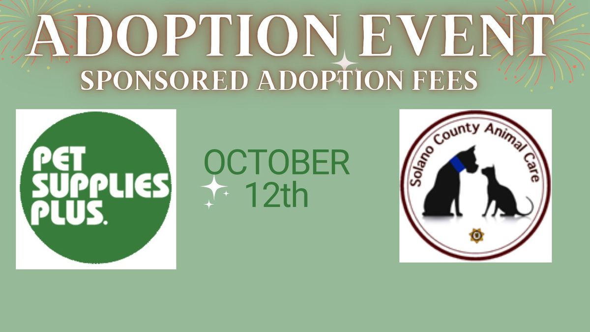 Pet Supplies Plus FREE ADOPTION EVENT 