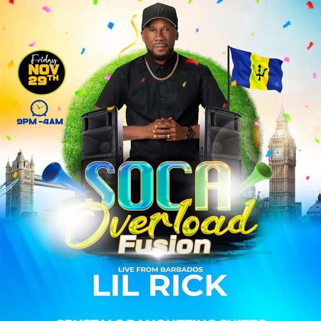 Soca Overload Fusion - LIL RICK LIVE