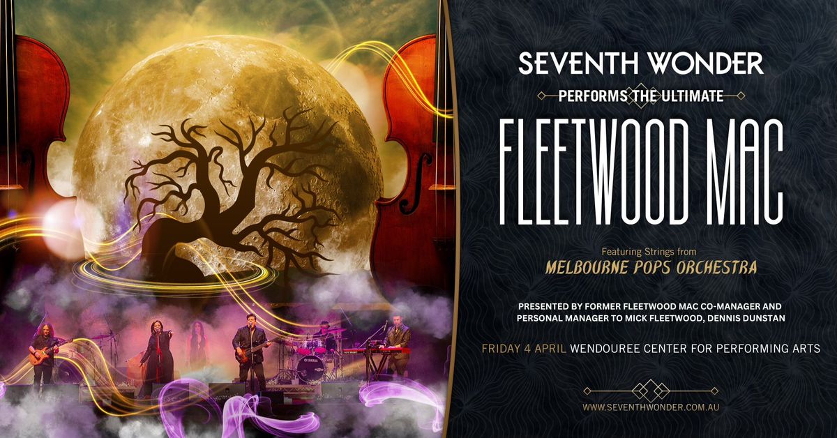 WENDOUREE - 50th Anniversary Tour of Fleetwood Macs Classic Lineup - April 4