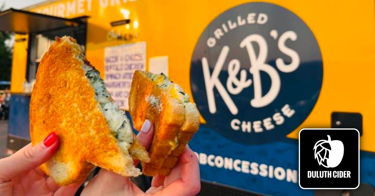 K&B Grilled Cheese Truck at Duluth Cider