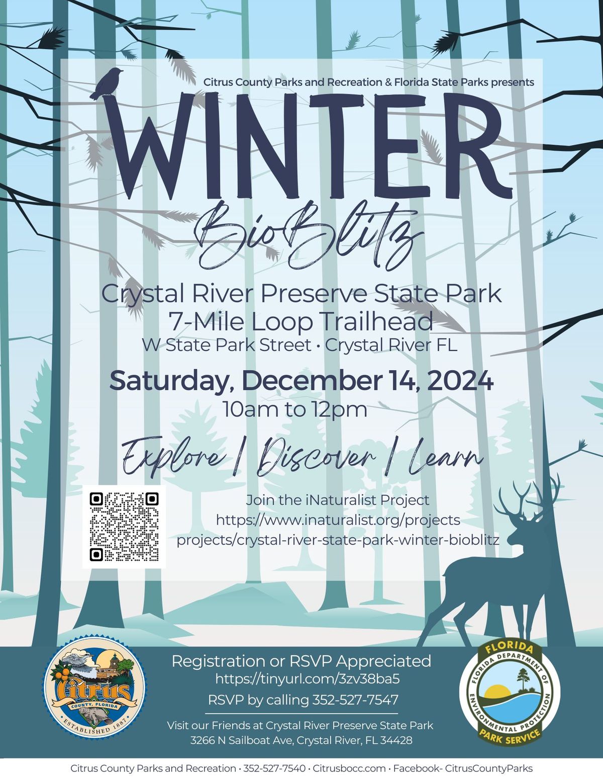 Winter BioBlitz ~ 7-mile Loop