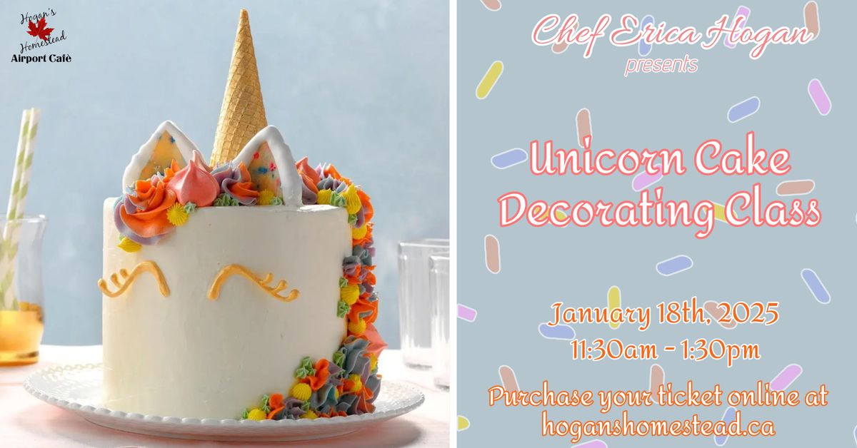 Unicorn Cake Decorating Class \ud83c\udf82