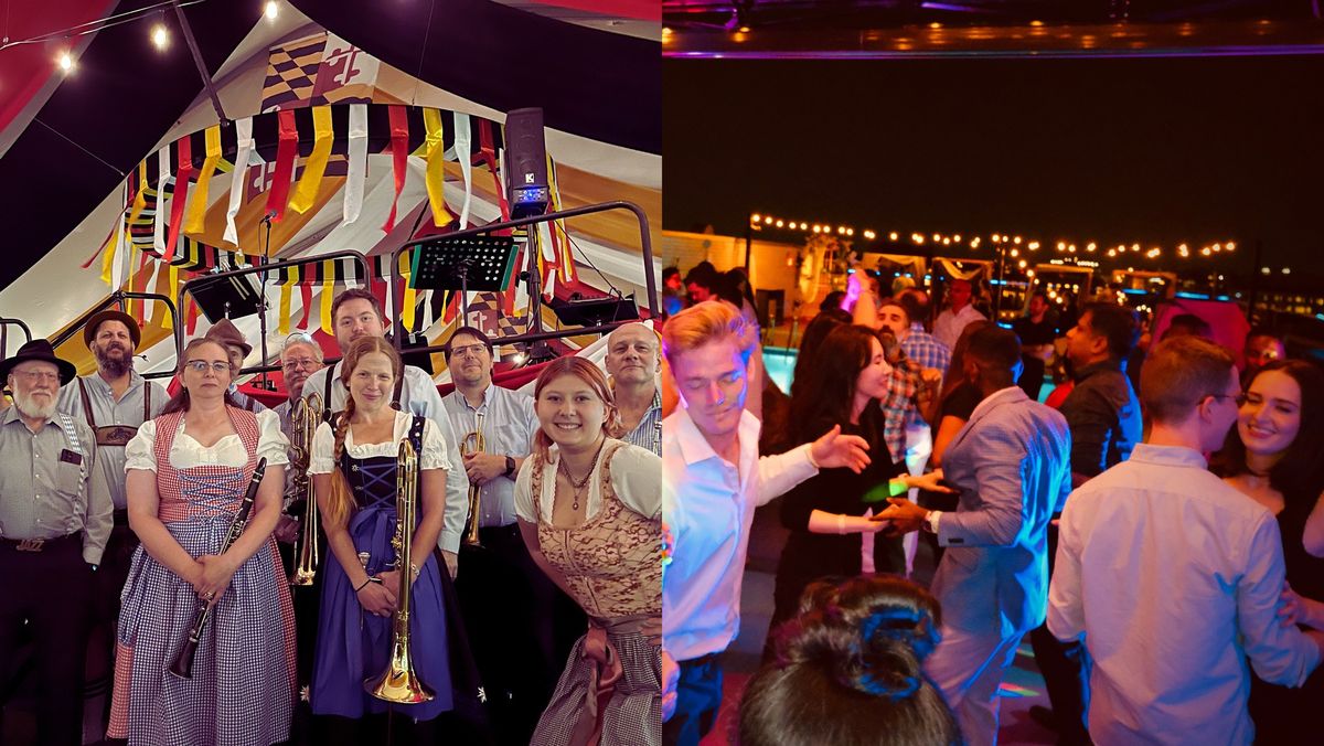 Oktoberfest under the Stars: Embassy Row Rooftop Soiree with German Band and Bavarian Dance Lessons