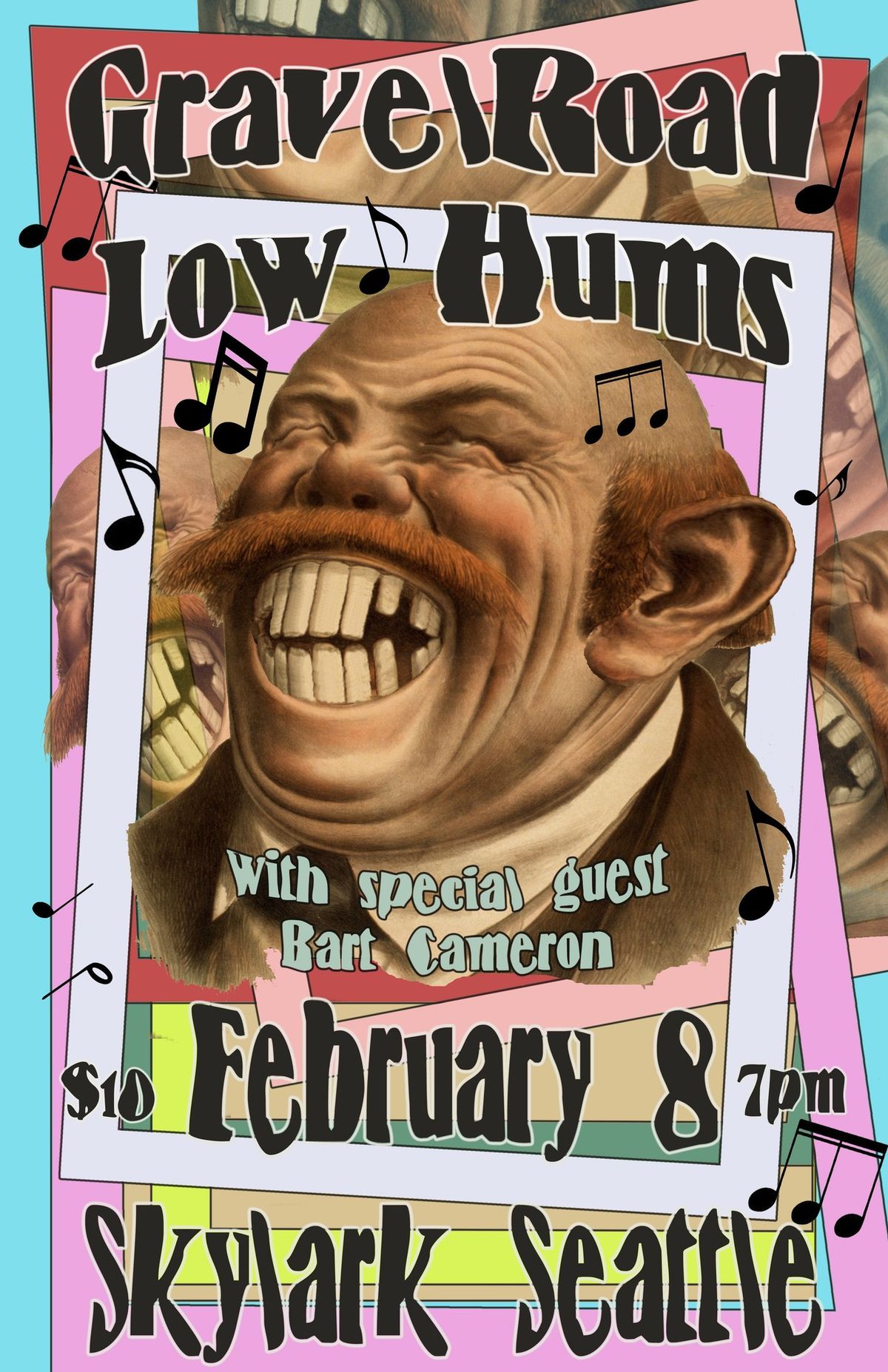 GravelRoad + Low Hums + Bart Cameron (The Foghorns, solo)