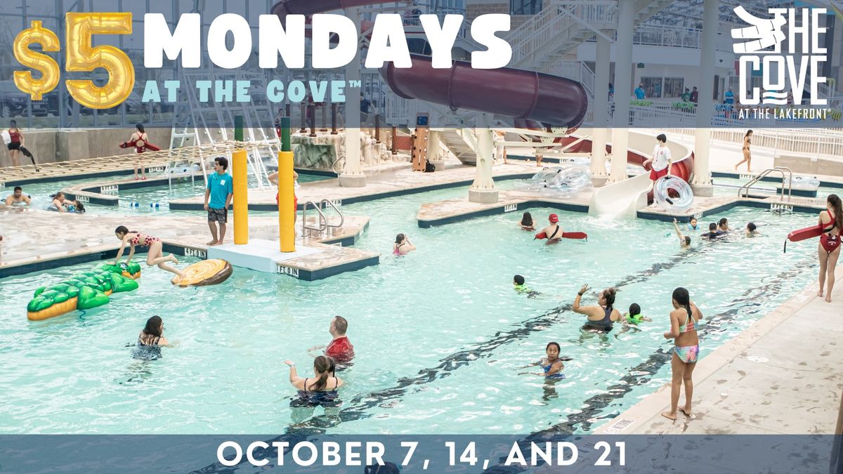 $5 Mondays at The Cove