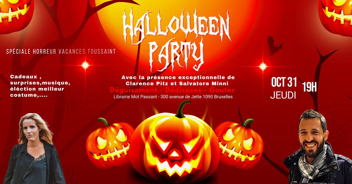 Halloween ? Avec Clarence Pitz et Salavatore Minni