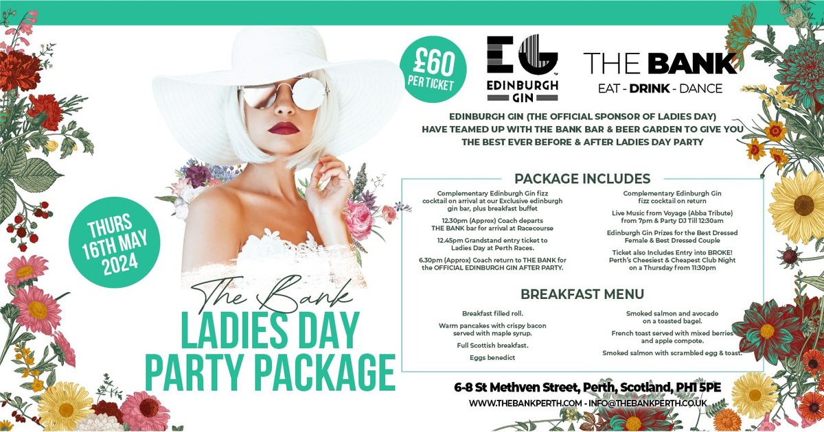 The Official Ladies Day Party Package [SOLD OUT]