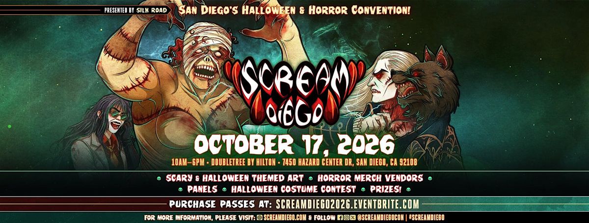Scream Diego 2026
