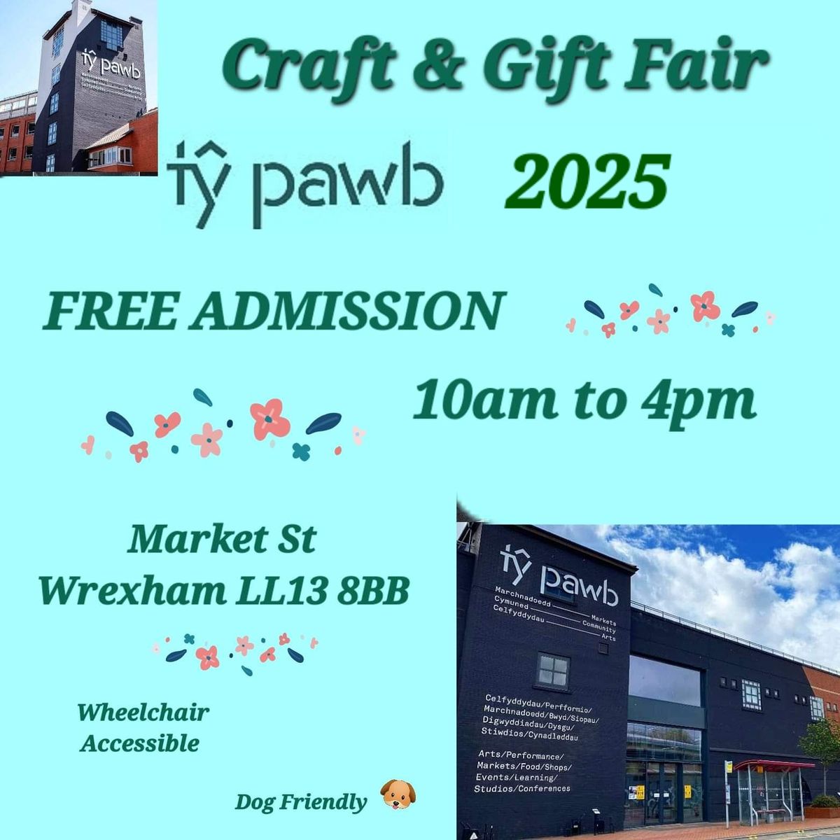 Wrexham Ty Pawb Craft and Gift Fair