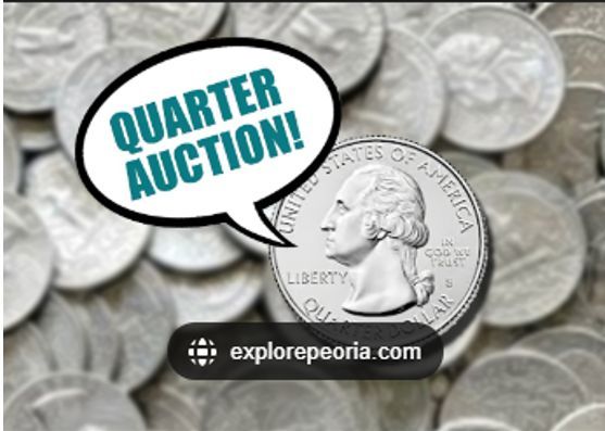 Quarter Auction for Bob Heverling