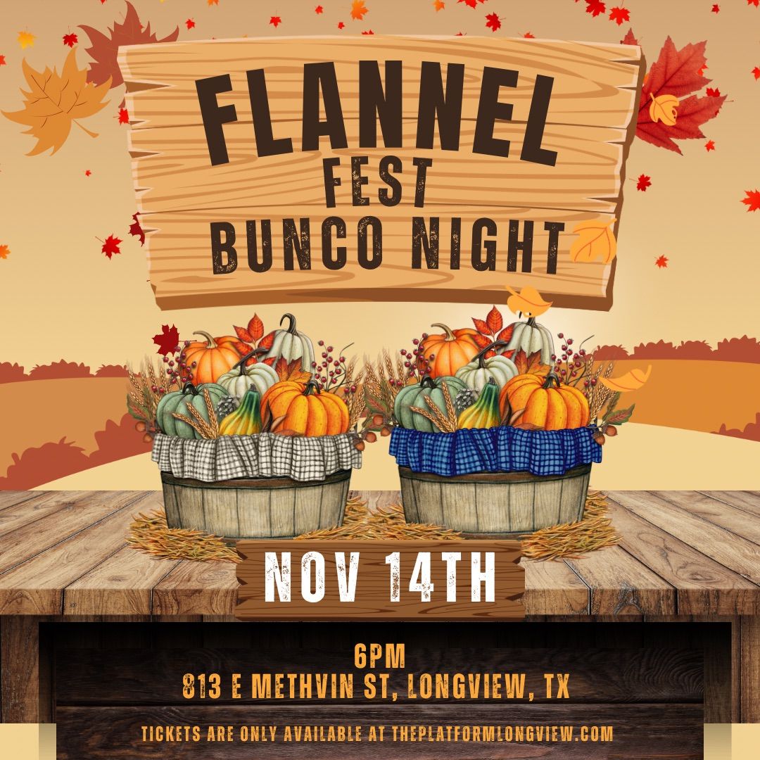 Flannel Fest Bunco Night 