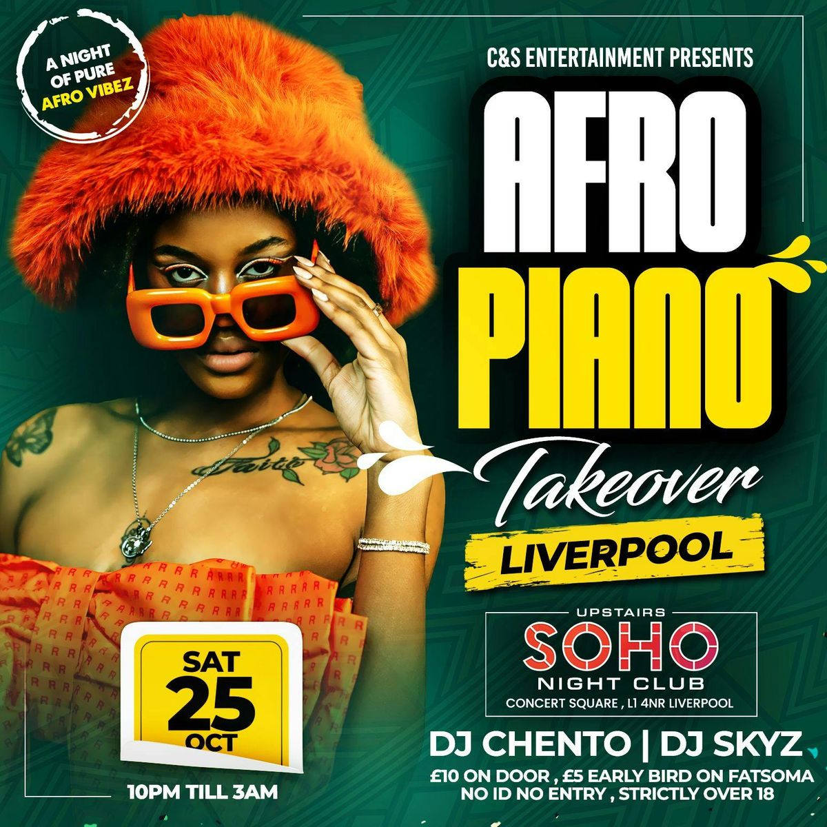 AfroPiano TakeOver Liverpool 