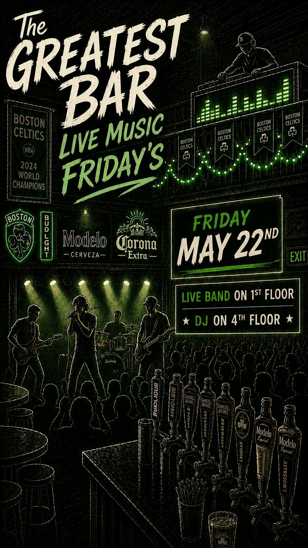 Live Music Friday's at The Greatest Bar