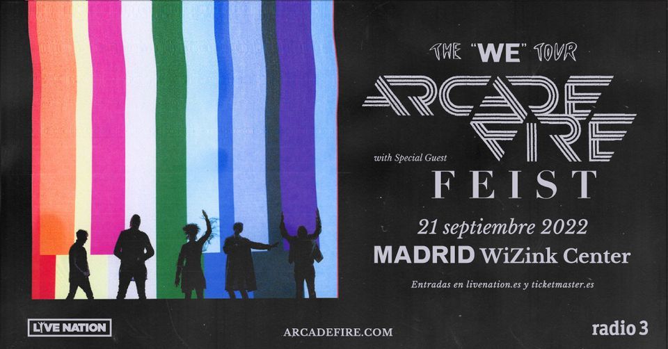 Arcade Fire en Madrid - Evento oficial