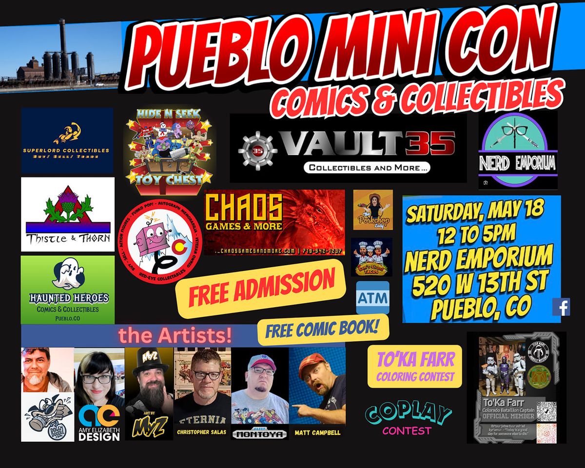 Pueblo Mini Con-Comics & Collectibles