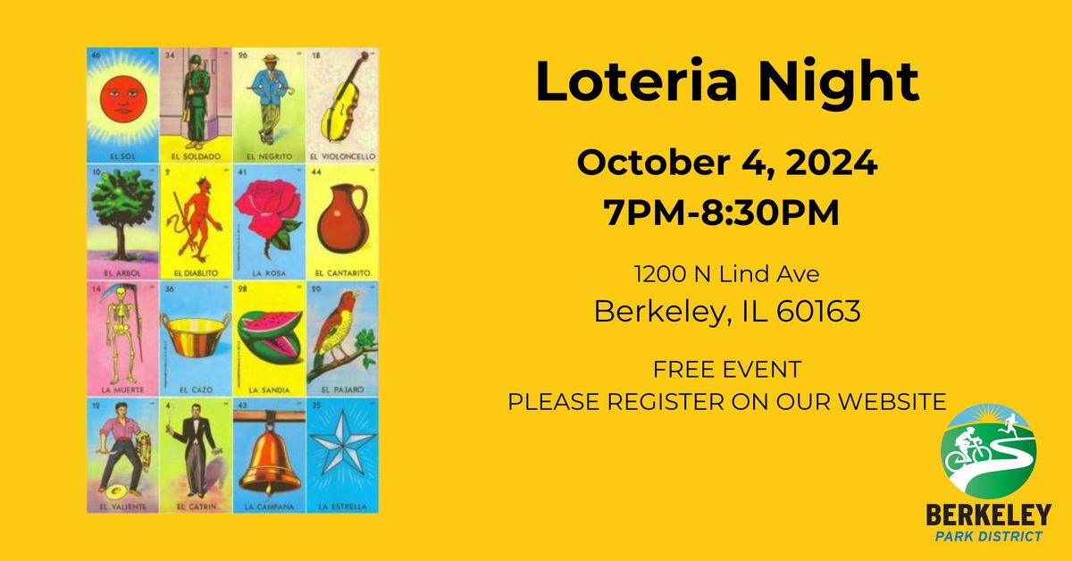 October Loteria Night!