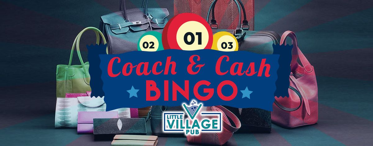 COACH PURSE & MAN CAVE BINGO!