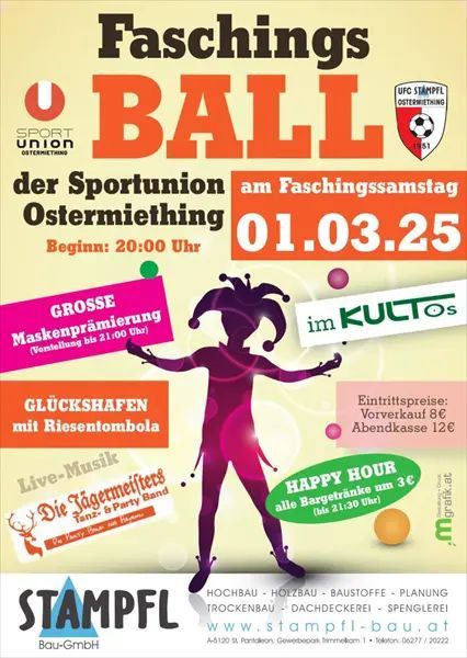 Faschingsball der Sportunion Ostermiething