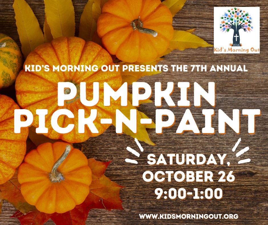 KMO's Pumpkin Pick-N-Paint