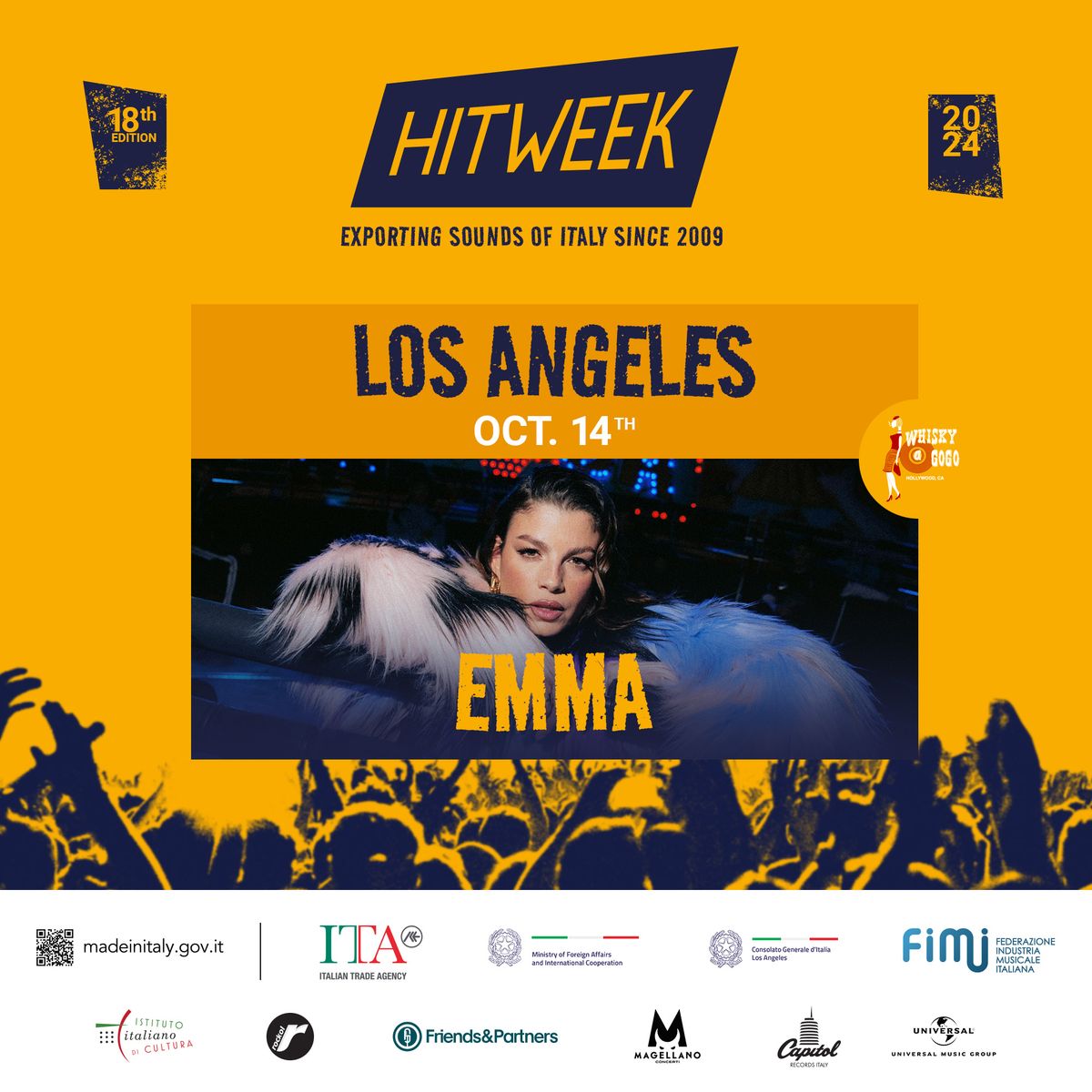 Hit Week Los Angeles with EMMA + Opening Act