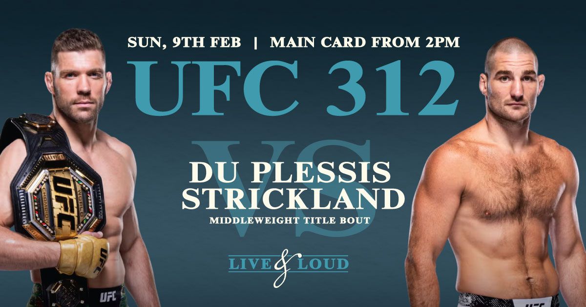 UFC 312: du Plessis vs Strickland