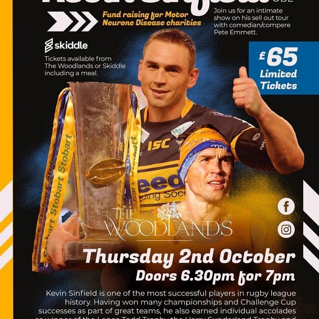 An evening with Kevin Sinfield OBE