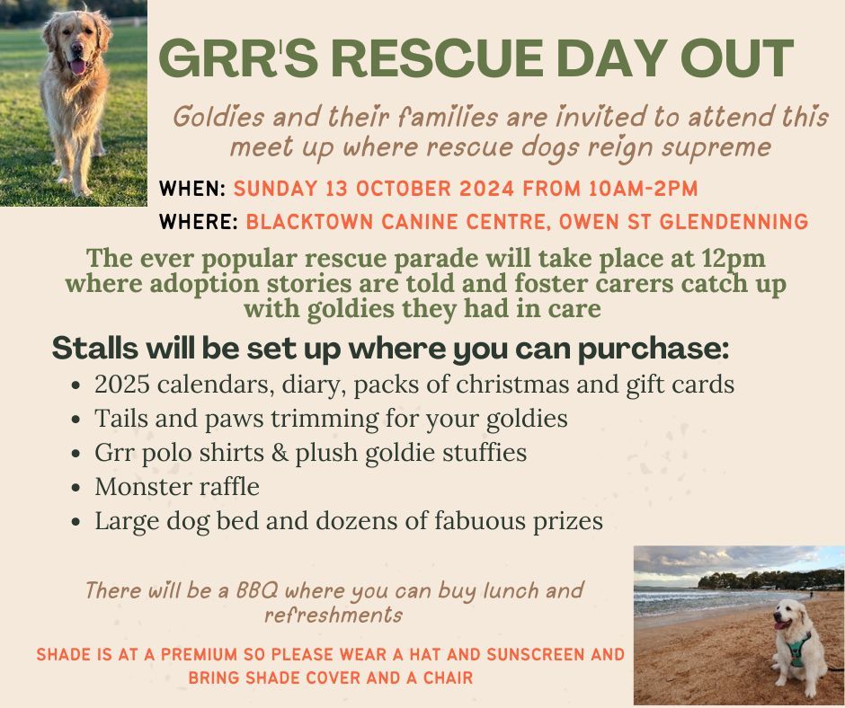 GRR's Rescue Day Out