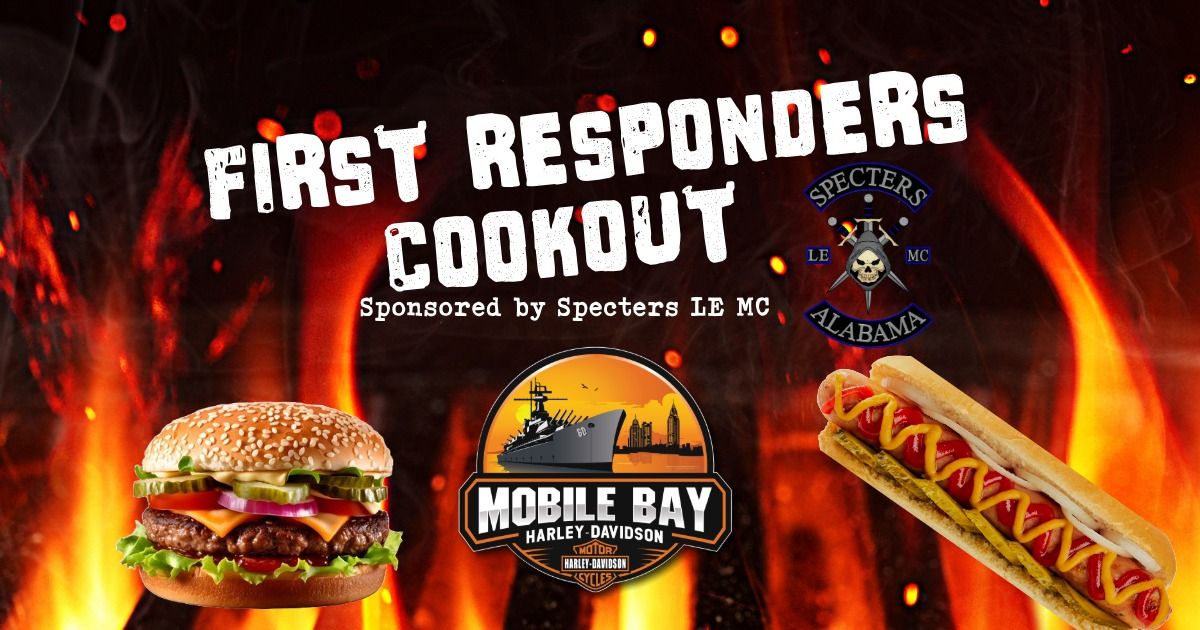 First Responders Cookout Sponsored by Specters LE MC