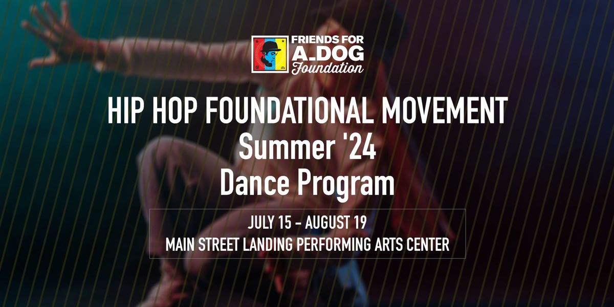 Friends For A_Dog Foundation presents Introduction to Hip Hop Dance  Instruction by Lois Trombley