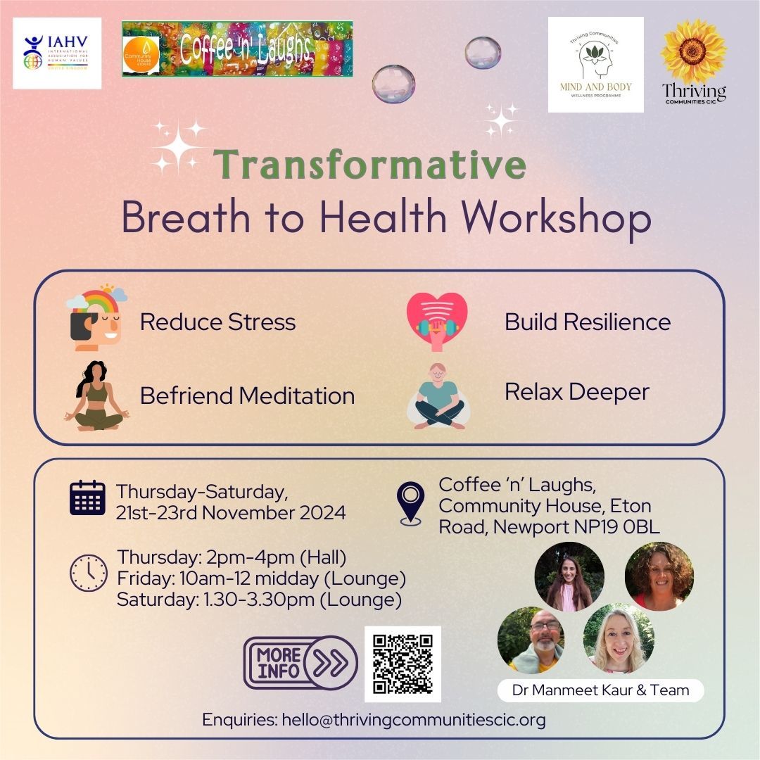 Breath to Health Workshop - Newport - Day 2