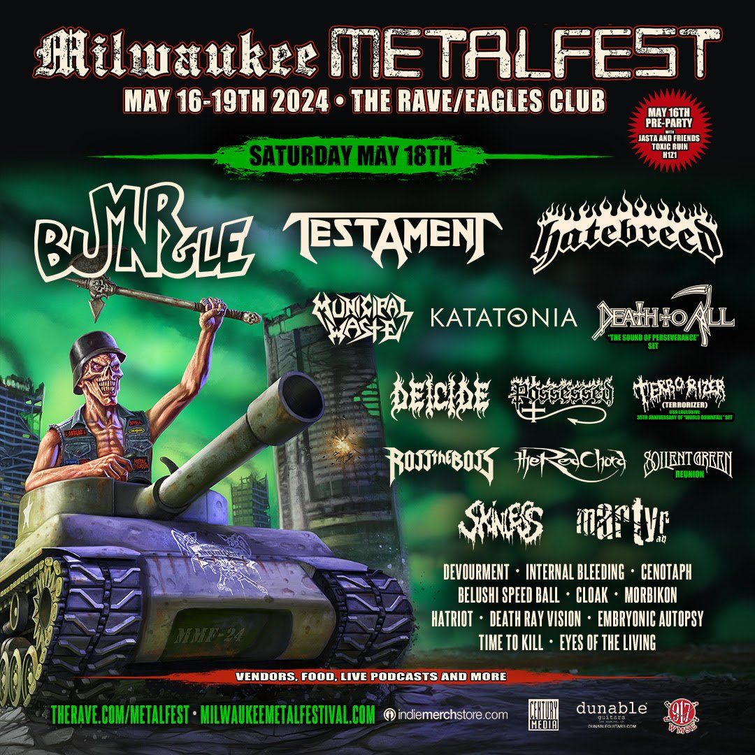 Milwaukee Metal Fest (Sunday Pass)