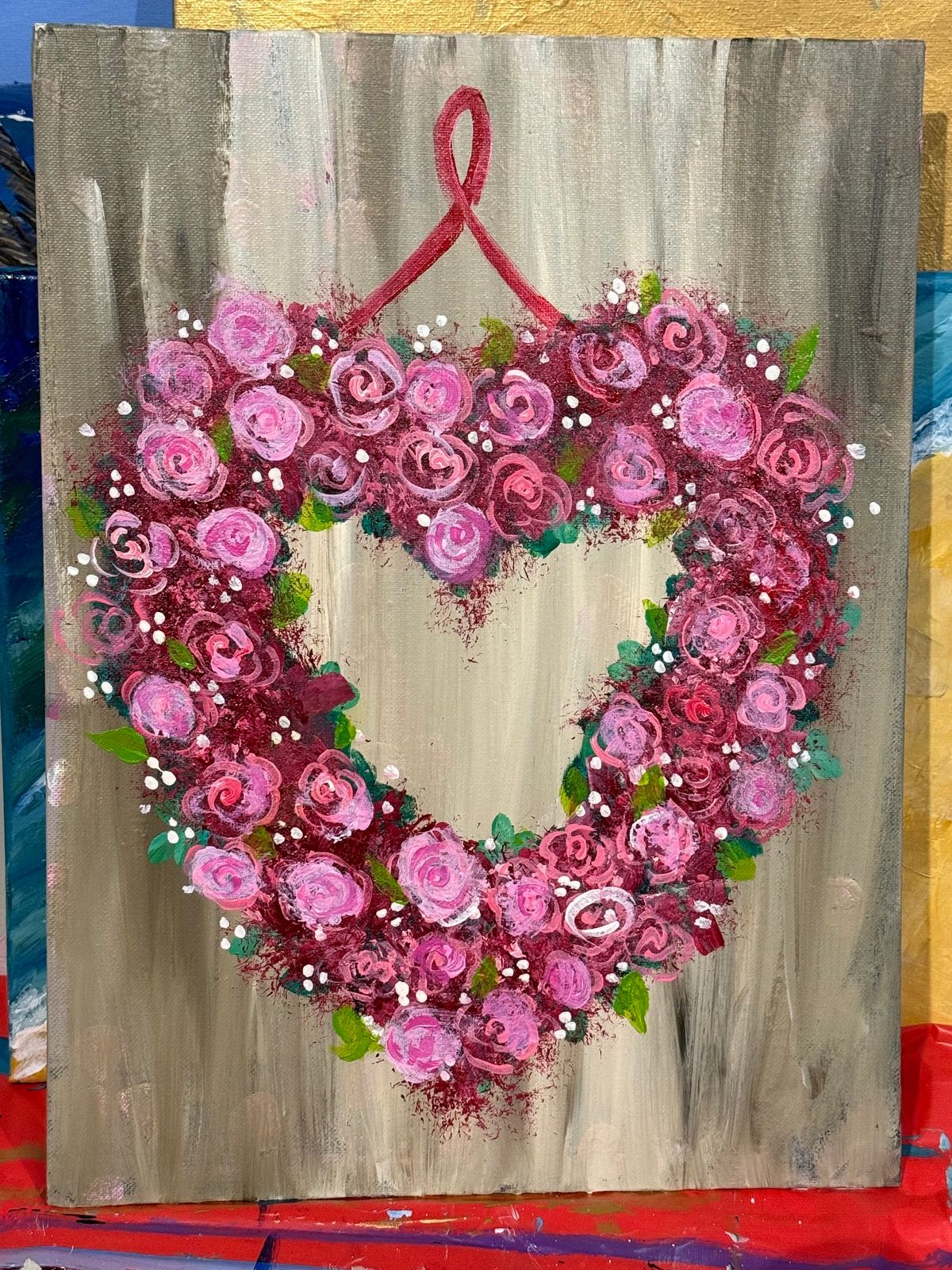 Love\u2019s in Bloom $30 Paint Party!